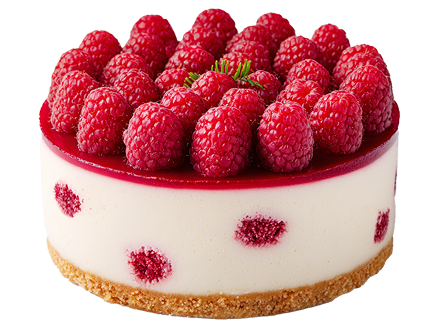 RASPBERRY CHEESE CAKE
